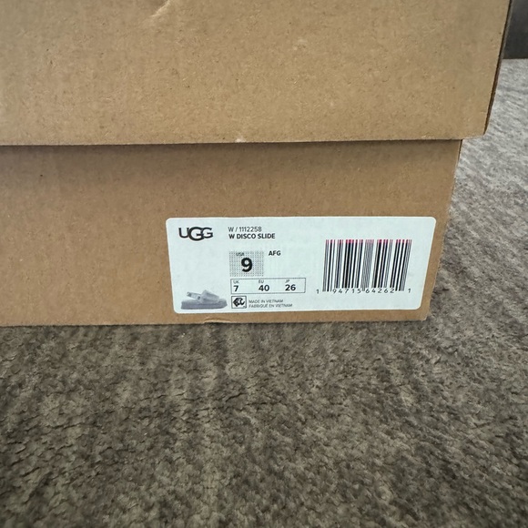 Ugg disco slide, gray. - Picture 3 of 5